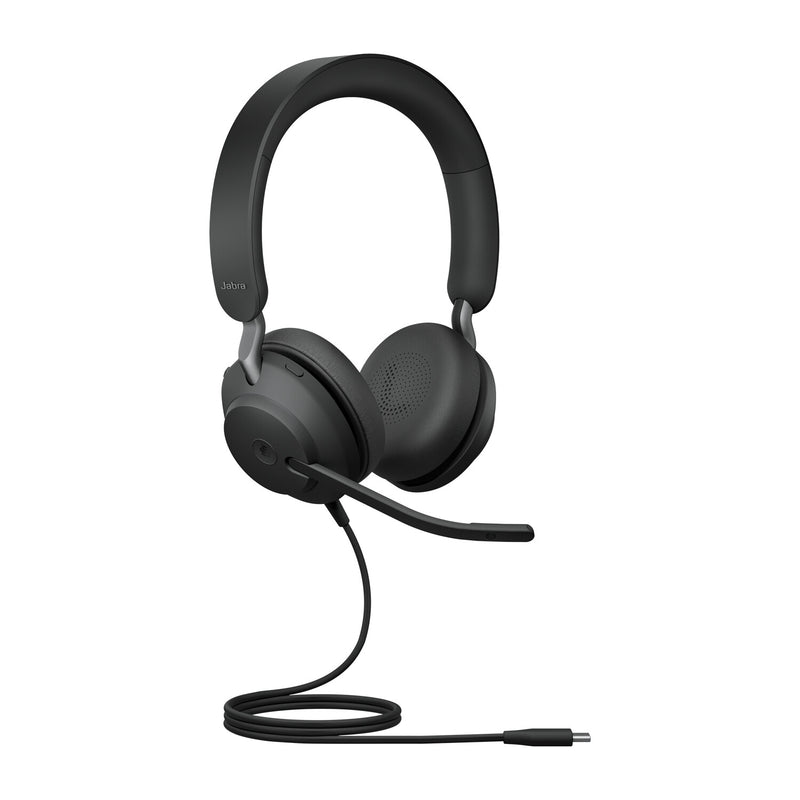 Jabra Evolve2 40 Headset Ledningsført Kontor/Callcenter USB Type-C