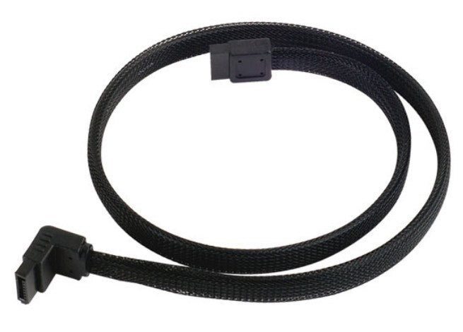 Silverstone CP08 SATA-kabel 0,5 m Sort