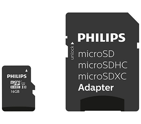 Philips FM16MP45B/00 hukommelseskort 16 GB MicroSDHC UHS-I Klasse 10