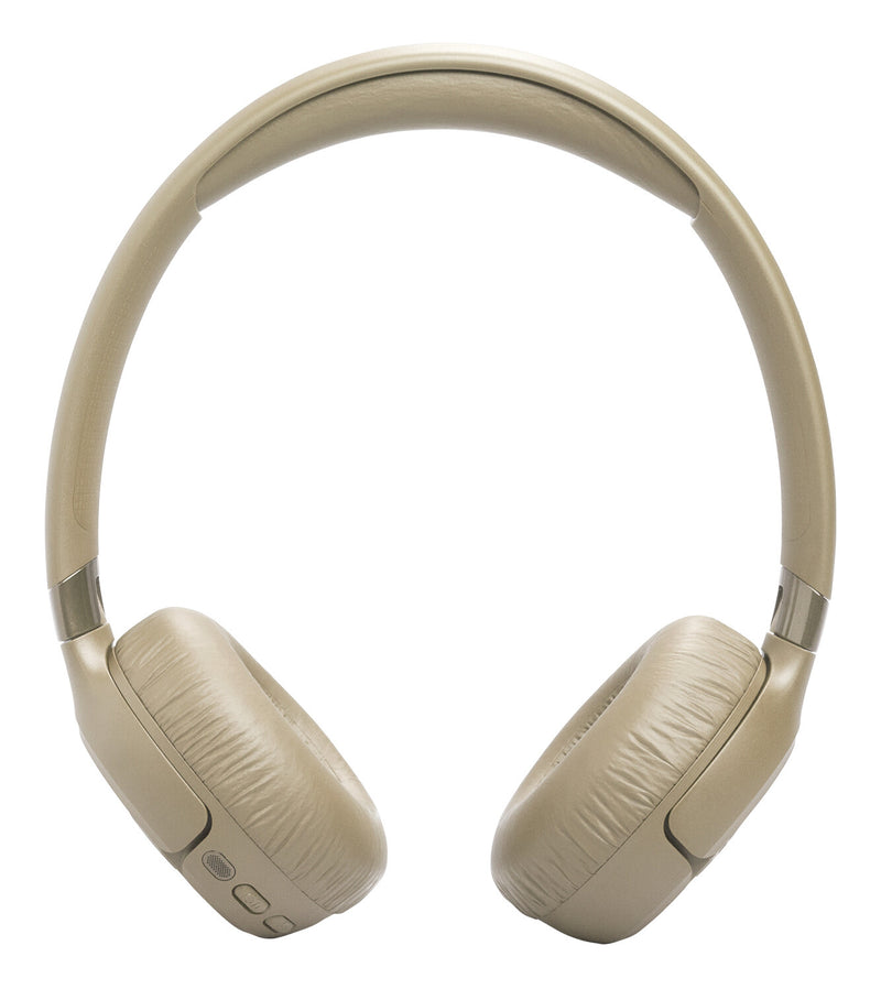JBL Tune 680NC Headset Kabel & trådløs Opkald/musik USB Type-C Bluetooth Beige