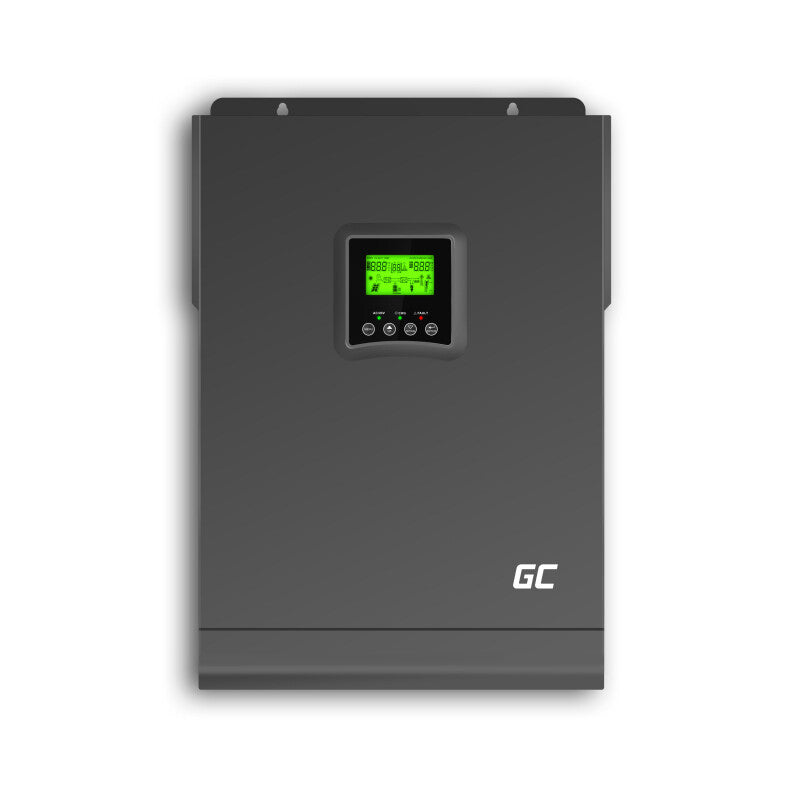 Green Cell INVSOL04 lagringssystem til solenergi 3 kVA Sort