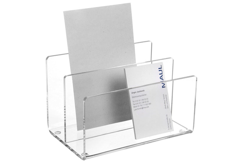 MAUL 1952005 visitkortholder Akryl Transparent