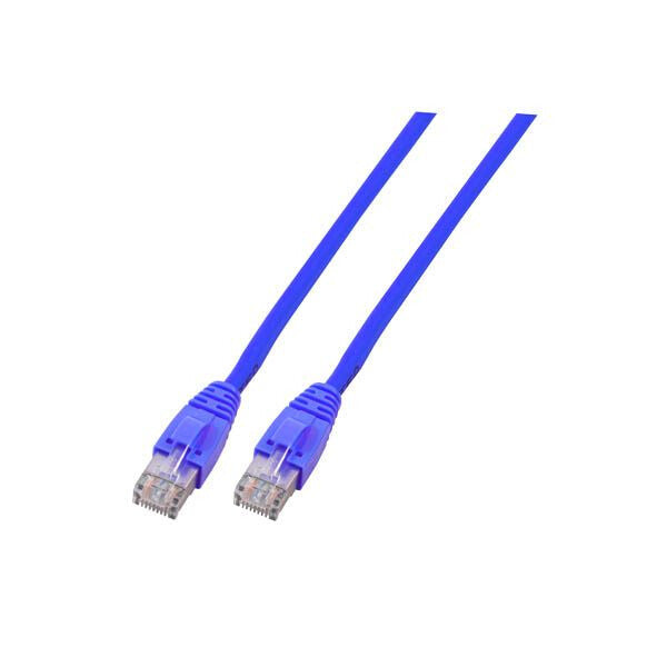 EFB Elektronik 1m Cat6 Patch netværkskabel Blå U/UTP (UTP)
