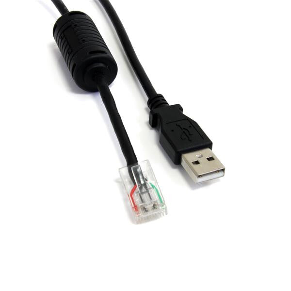 StarTech.com USBUPS06 USB-kabel 1,83 m USB A 0,48 Gbit/sek. Sort