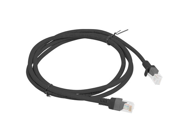 Lanberg PCU5-10CC-0150-BK netværkskabel Sort 1,5 m Cat5e U/UTP (UTP)
