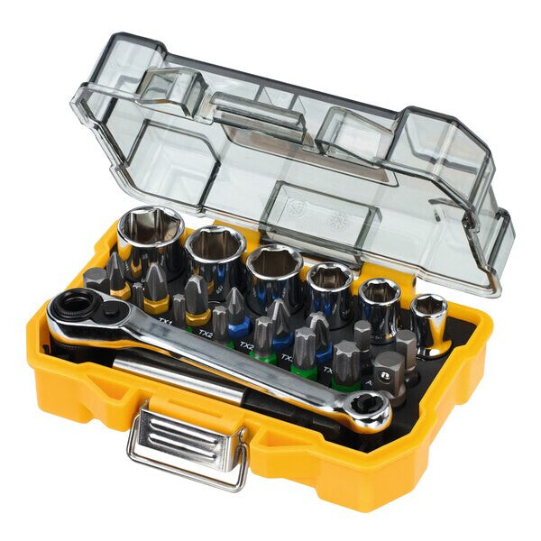 DeWALT DT71516-QZ topnøgle Topnøglesæt 24 stk