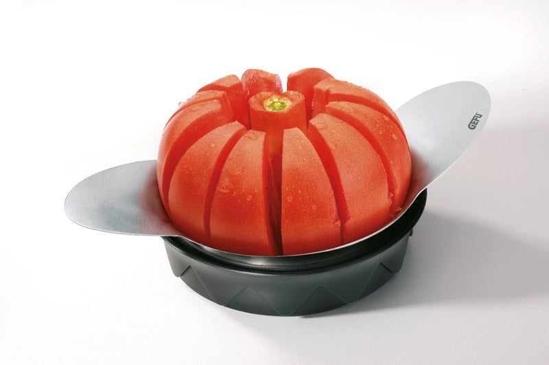 GEFU POMO formet fødevarekniv Sort, Rustfrit stål Rustfrit stål