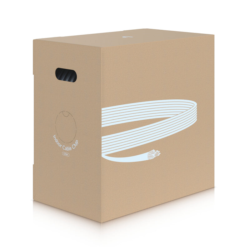 Ubiquiti UACC-Cable-C6A-CMP netværkskabel Hvid 305 m Cat6a U/UTP (UTP)