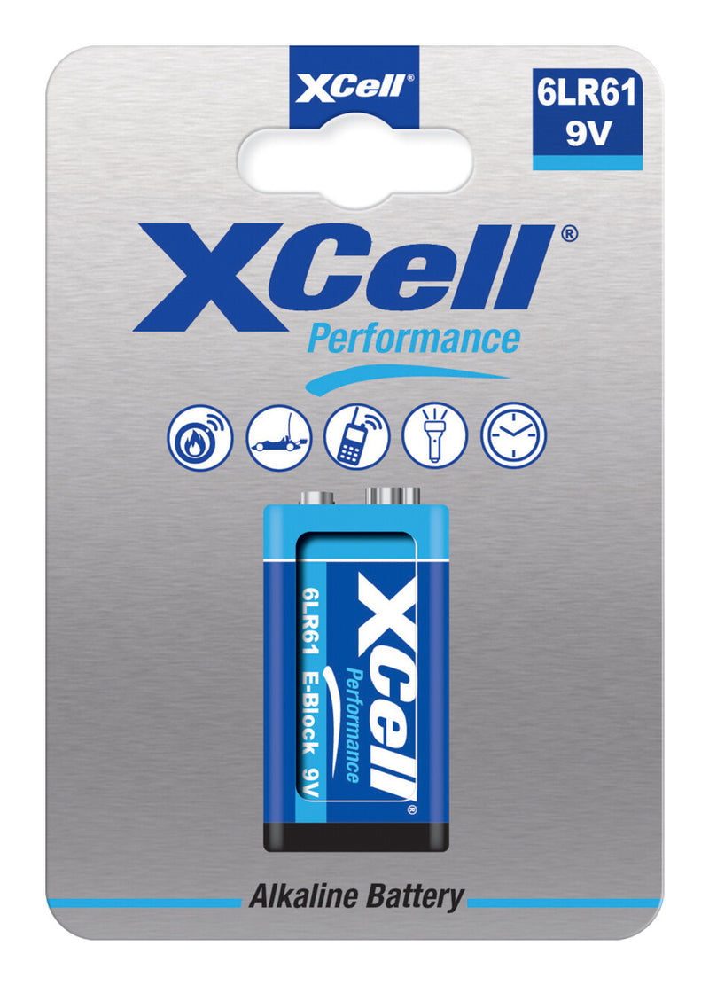 XCell 115357 husholdningsbatteri Engangsbatteri 9V Alkaline
