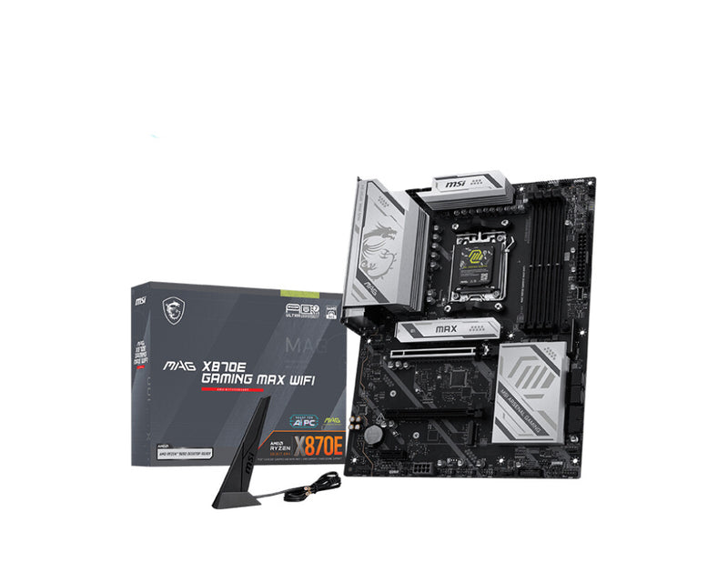 MSI MAG X870E GAMING MAX WIFI bundkort AMD X870E Sokkel AM5 ATX