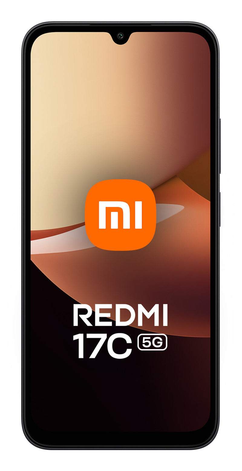 Xiaomi Redmi 17C 5G 17,5 cm (6.9") Hybrid Dual SIM 4 GB 128 GB 6000 mAh Sort