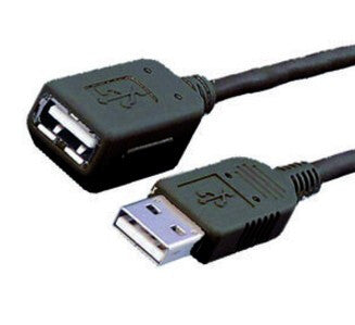 MediaRange MRCS154 USB-kabel USB 2.0 1,8 m USB A 0,48 Gbit/sek. Sort
