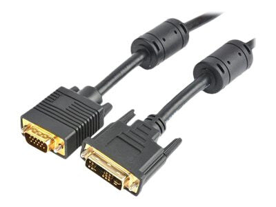 Prokord DVI-VGA 0050 videokabel adapter 3 m DVI-A VGA (D-Sub) Sort