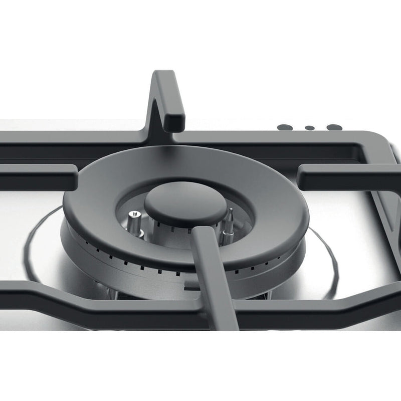 Whirlpool TGML 661 IX Rustfrit stål Indbygget 58 cm Gaskomfur 4 zone(s)
