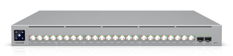 Ubiquiti UniFi ECS-24-POE netværksswitch Administreret L2/L3 10G Ethernet (100/1000/10000) Strøm over Ethernet (PoE) 1U Grå