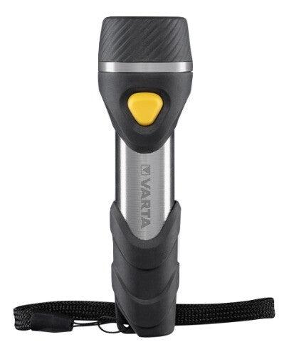 Varta Day Light Multi LED F10 Aluminium, Sort Nøglering med lommelygte
