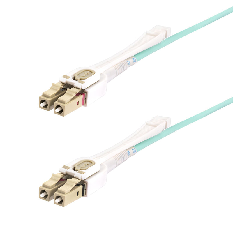 StarTech.com 450FBLCLC3PP InfiniBand og fiberoptisk kabel 3 m LC LOMM Turkisfarve