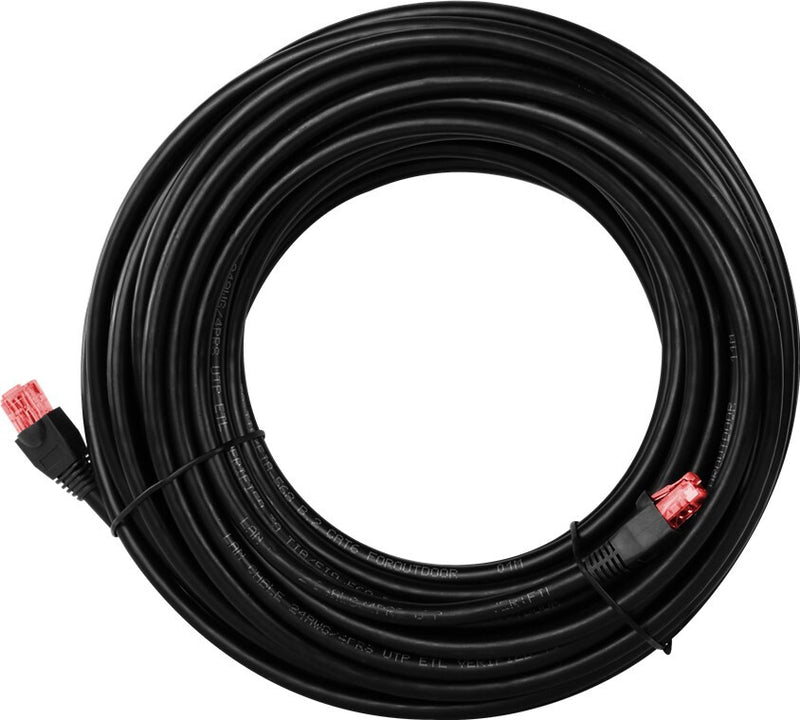 Goobay 55432 netværkskabel Sort 10 m Cat6 U/UTP (UTP) Rund