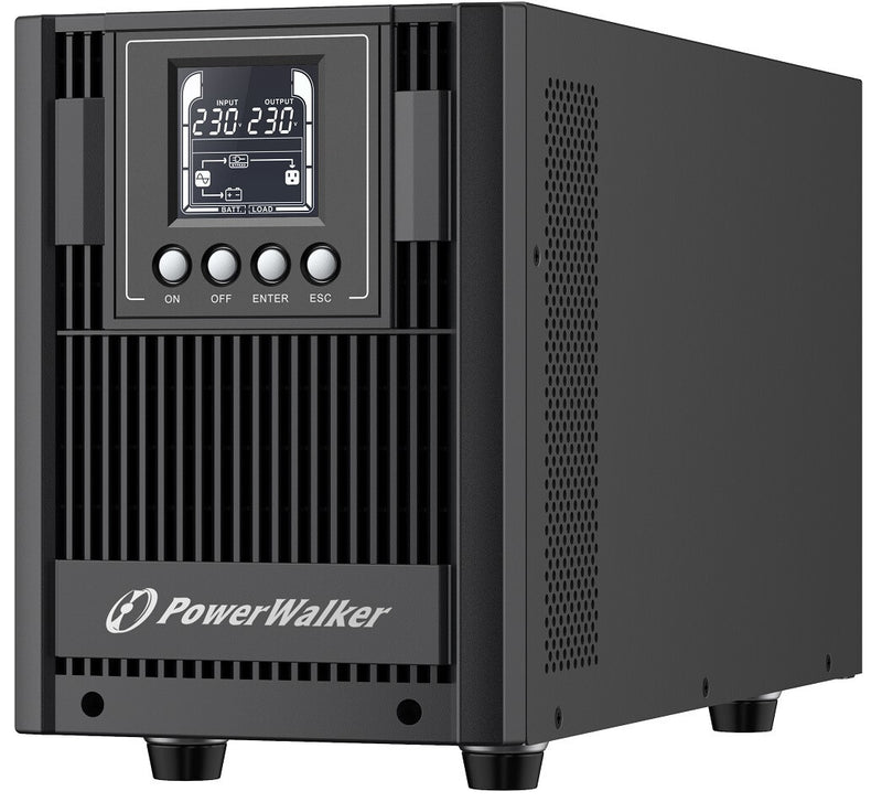 PowerWalker VFI 2000 AT UPS-enhed Dobbeltkonvertering (online) 2 kVA 1800 W 4 AC stikkontakt(er)