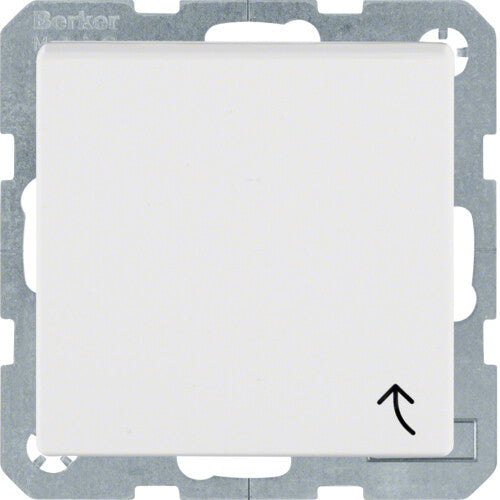 Hager 47511909 stikkontakt Type F Hvid