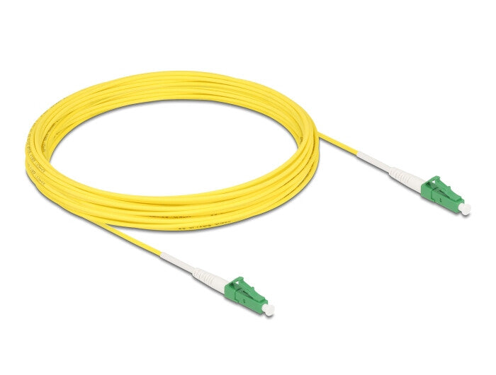 DeLOCK 83233 InfiniBand og fiberoptisk kabel 10 m LC LC/APC Gul