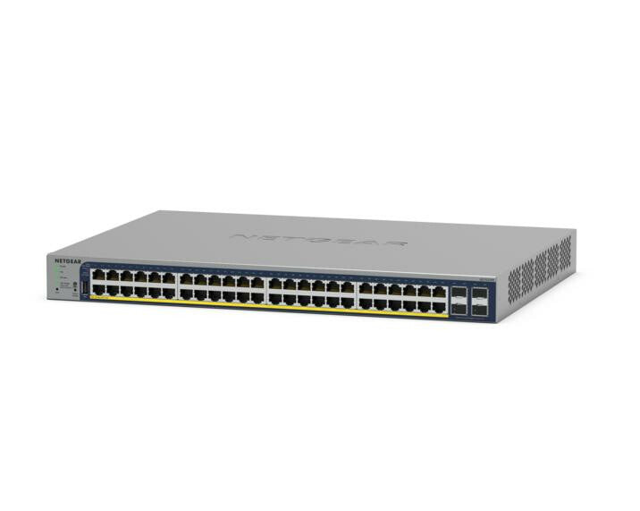 NETGEAR GS728TP Administreret L2/L3/L4 Gigabit Ethernet (10/100/1000) Strøm over Ethernet (PoE) Grå