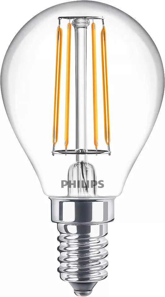 Philips Filament kertepære, klar 40 W P45 E14