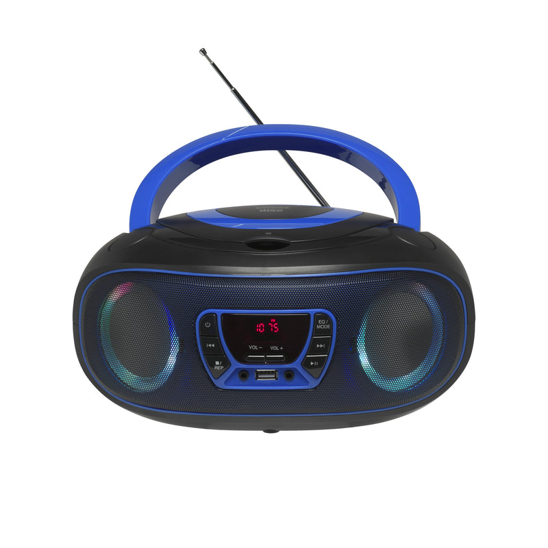 Denver TCL-212BT BLUE Sort, Blå Bærbar CD-afspiller
