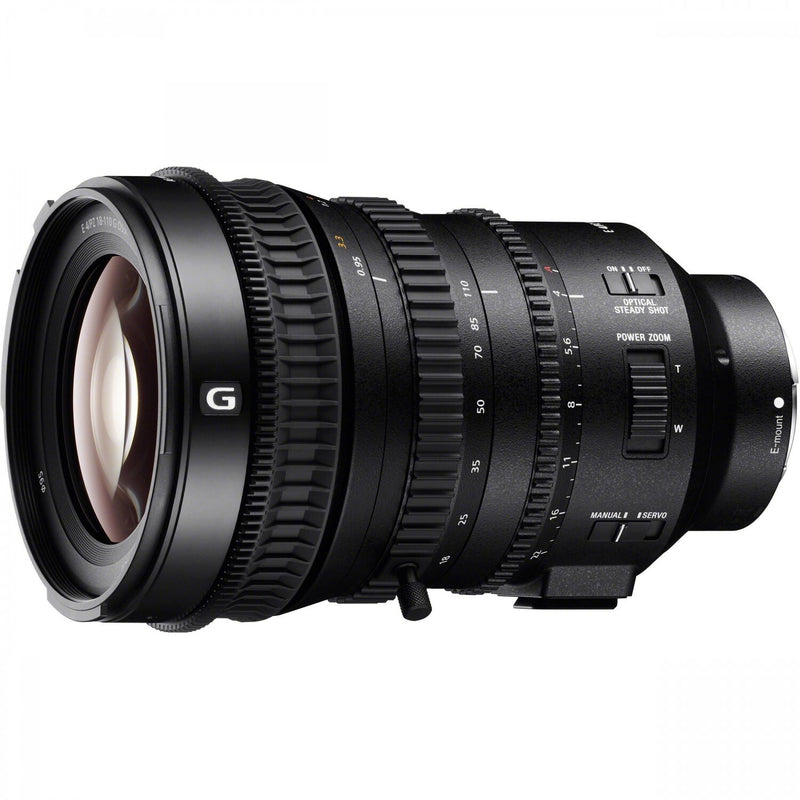 Sony SELP18110G Telefoto zoomobjektiv Sort