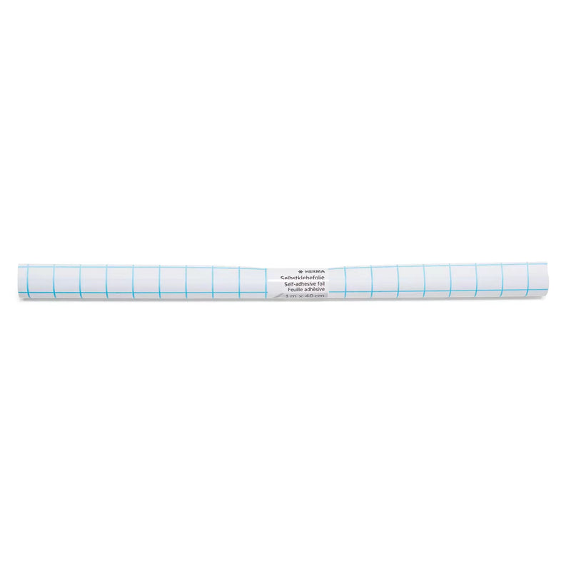 HERMA Self-adhesive film glossy 40 cm width, 1m length selvklæbende film Hvid