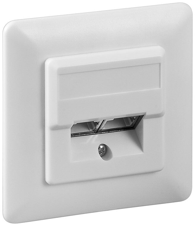 Goobay 50972 stikkontakt 2 x RJ-45 Hvid