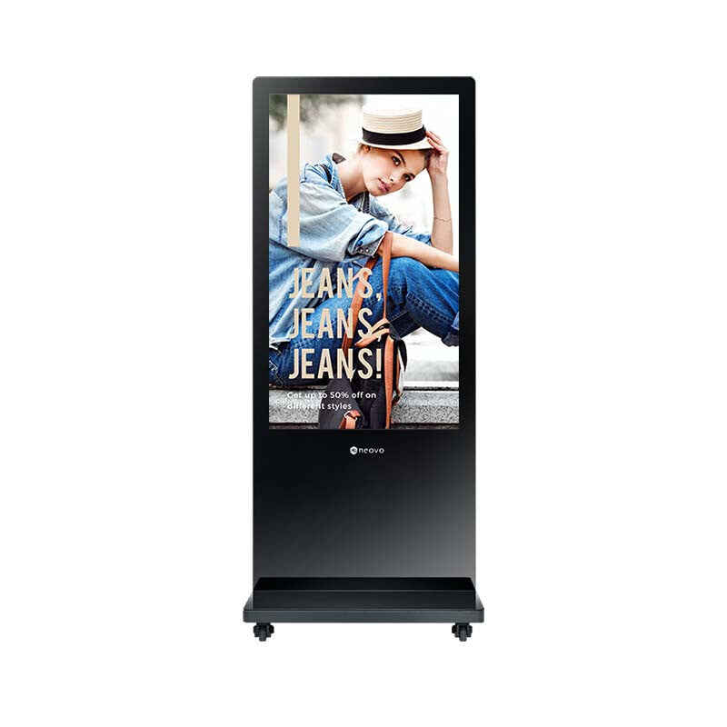 AG Neovo PF-55H Kiosk design 138,7 cm (54.6") VA 700 cd/m² Fuld HD Sort