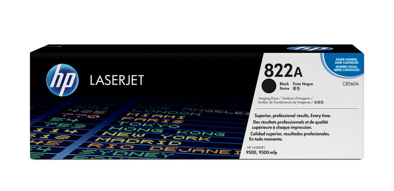 HP 822A Black LaserJet Imaging Drum tonerpatron 1 stk Sort