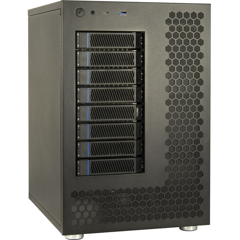 Inter-Tech NAS-8 HDD kabinet Sort 2.5/3.5"