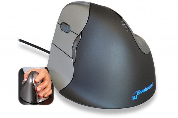 BakkerElkhuizen Evoluent4 mus Kontor Venstre hånd Laser 2600 dpi