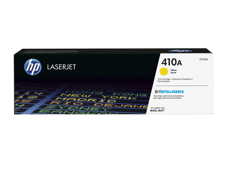 HP Original 410A LaserJet-tonerpatron, gul