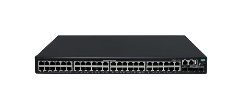 HPE CW 2150 48p 10M/100M/1G PoE+ 4p SFP+ 1G/10G 390W Switch Administreret Gigabit Ethernet (10/100/1000) Sort