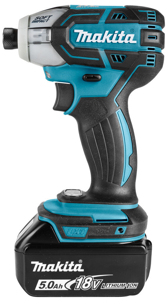 Makita DTS141RTJ elektrisk skiftenøgle 1/4" 3200 rpm 40 Nm Sort, Blå 18 V