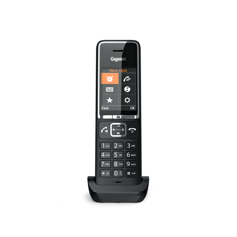 Gigaset COMFORT 550HX Analog/DECT-telefon Nummervisning Sort
