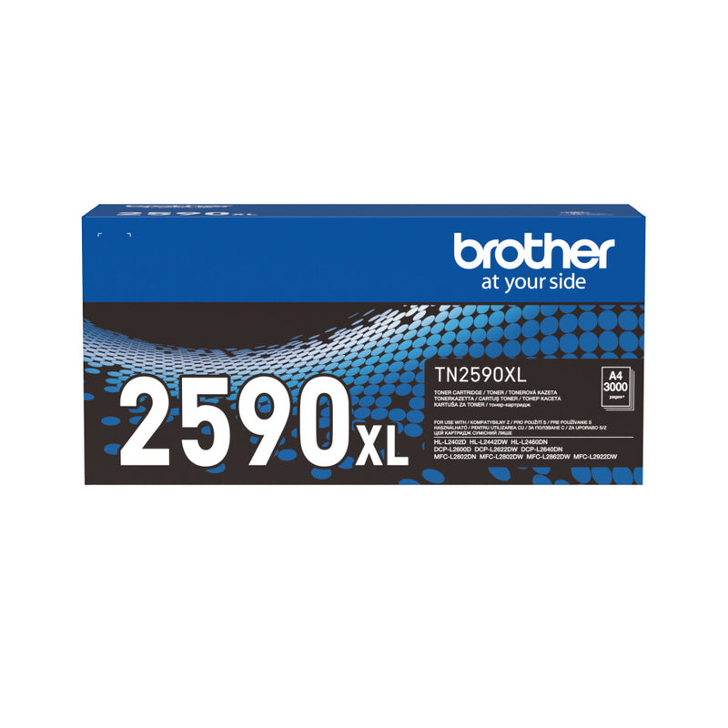 Brother TN-2590XL tonerpatron 1 stk Original Sort