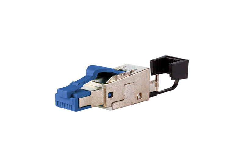 METZ CONNECT 40G RJ45 field plug pro Blå