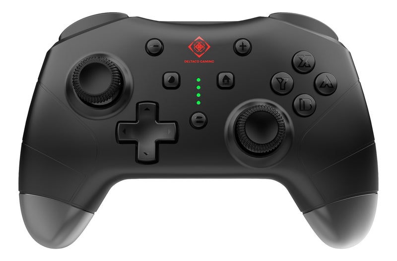 Deltaco Gaming Trådløs minicontroller til Switch med Turbo knap, sort