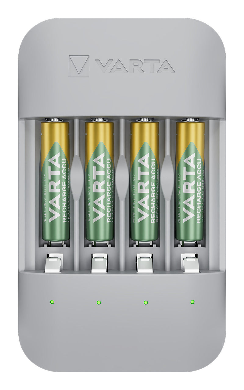 Varta Eco Charger Pro batterioplader Husholdningsbatteri USB