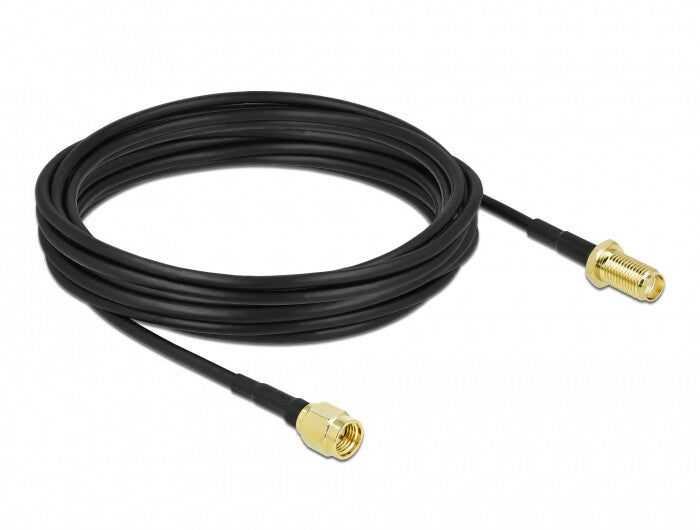 DeLOCK 90448 koaxial kabel LMR100 7,5 m SMA Sort