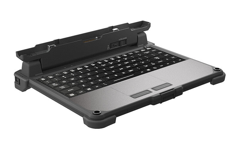 Getac GDKBUL tastatur til mobil enhed US engelsk Pogo Pin Sort, Sølv