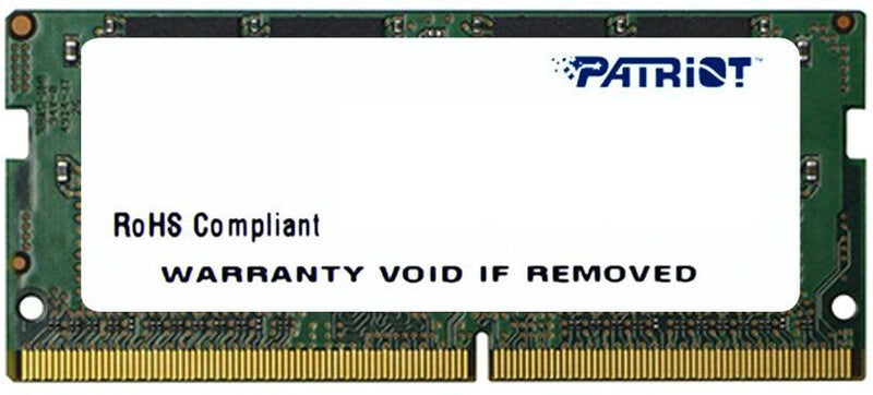 Patriot Memory Signature Line PSD48G240081S hukommelsesmodul 8 GB 1 x 8 GB DDR4 260-pin SO-DIMM