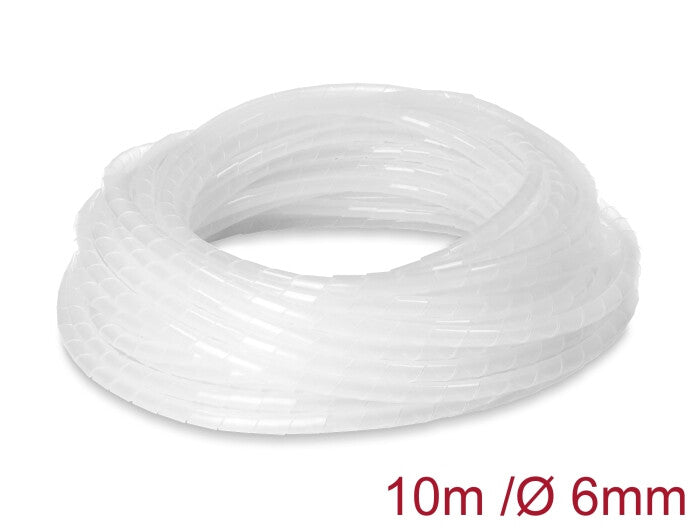 DeLOCK 22078 kabelbakke Transparent 5 mm