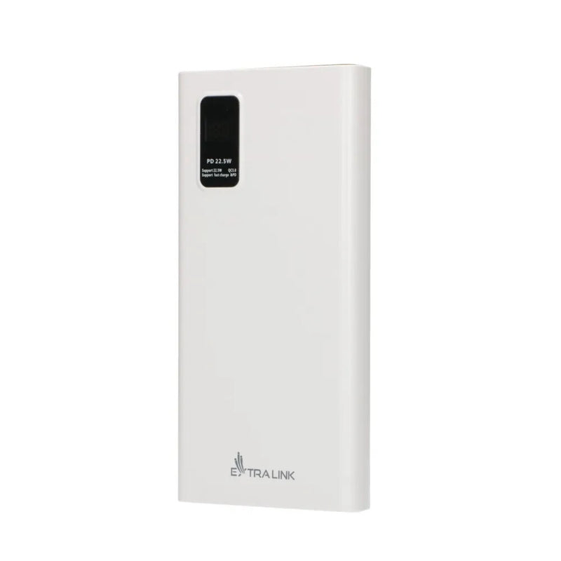 Extralink EPB-067W powerbank Lithium polymer (LiPo) 10000 mAh Hvid