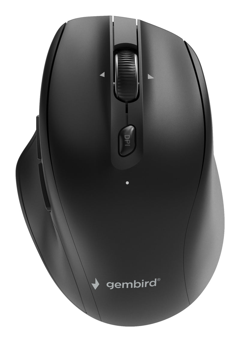 Gembird MUSW2-6B-02 mus Hjem Højre hånd RF trådløs + Bluetooth Optisk 2400 dpi