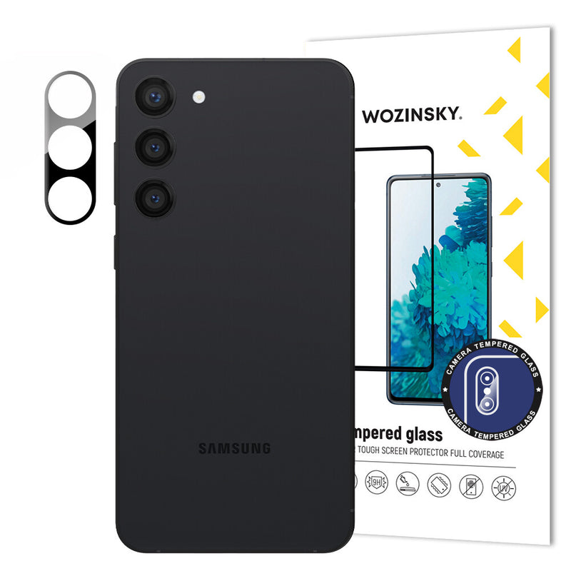 Wozinsky 9145576273579 Skærm og -bagsidebeskytter til mobiltelefon Beskyttelse af kameralinsen Samsung 1 stk